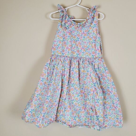 Tommy Bahama Floral Petticoat Bow In Back Dress Size 8 - Picture 1 of 9